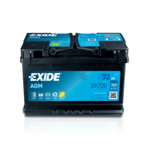 Exide EK720, 72 Ah 760 A EN 12V AGM - Image 1