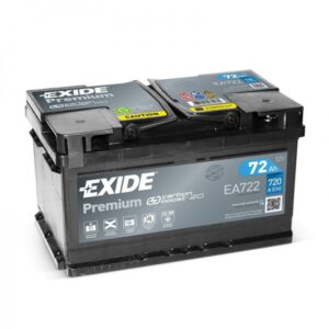 Exide EA722, 72 Ah 720 A EN 12V - Image 1