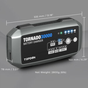 Topdon Tornado 30000 Įkroviklis 6V 12V 24V 30A - Image 19